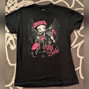 Betty Boop Biker Babe Brisco Brand Women's Shirt